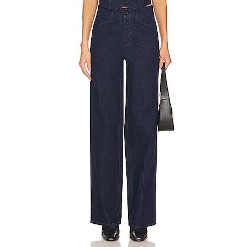 PAIGE Sasha Wide Leg Jeans Jolene Pockets Edinburgh 28 - Picture 15 of 15